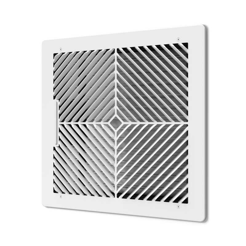 Flair Smart Vent 12x12 front skewed image.