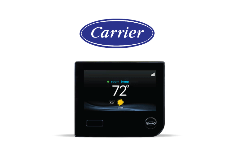 Carrier Infinity Smart Thermostat image.