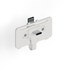 Puck 2 USB-C Mount in matte white, angled view