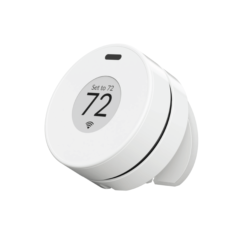 Flair Puck WiFi Wireless Thermostat Sensor in Pearl - White