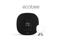 ecobee smart thermostat with ecobee SmartSensor image.